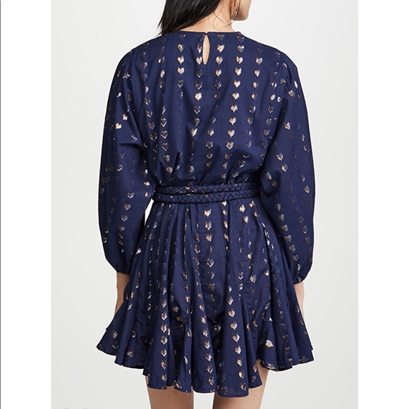 SOLD! Brand New Rhode Resort Ella Metallic Hearts - Picture 3 of 6